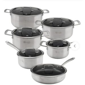 سرویس قابلمه 12 پارچه استیل کف لیزری cws3112