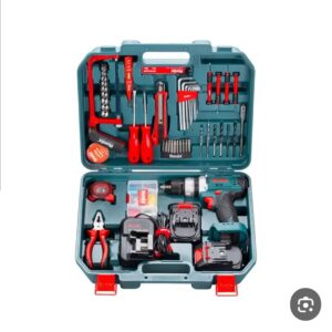 کیت دریل شارژی چکشی 53 پارچه8620