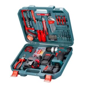 کیت دریل شارژی چکشی 53 پارچه8620