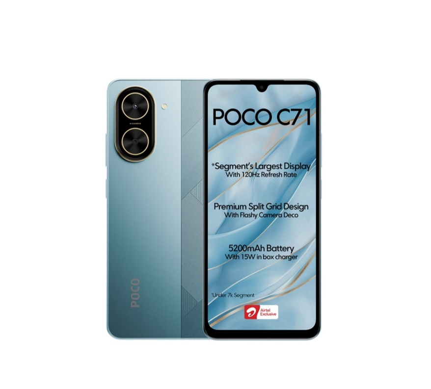گوشی موبایل شیائومی pocoC71 ظرفیت 64 گیگابایت