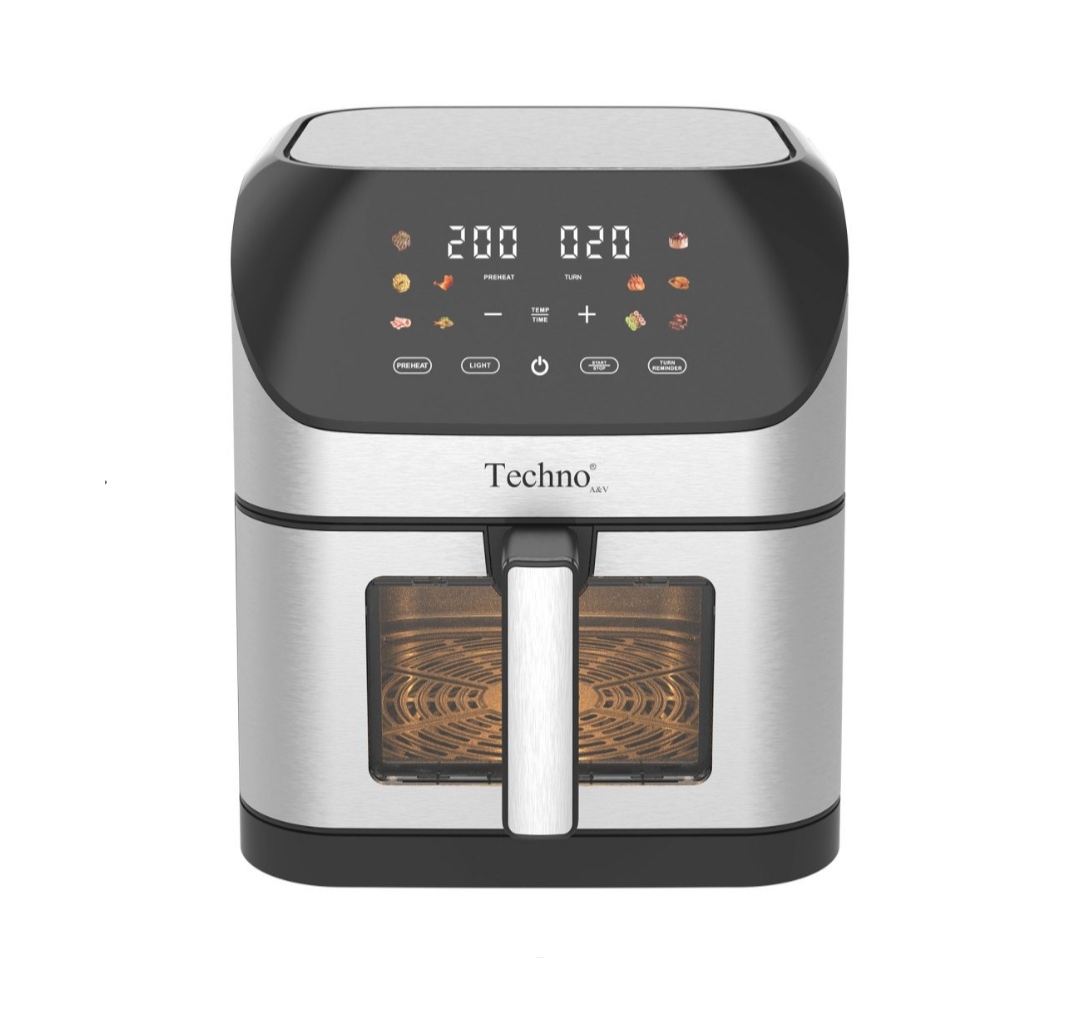 سرخ کن تکنو دو المنت 8 لیتری TE-555